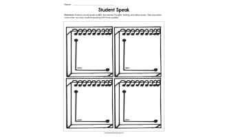 Actions Speak Louder than Words Verb Worksheet by Teach Simple