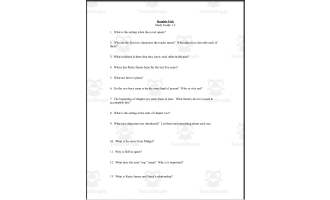 Study Guide: Rumble Fish