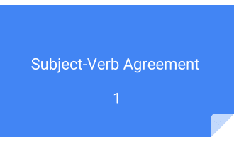 Subject-Verb Agreement Sample Lesson - Grammar Grade 5-6 (PPT)