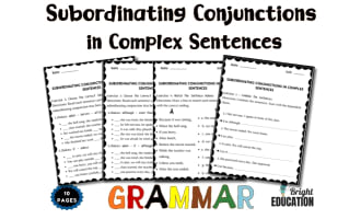 Subordinating Conjunctions in Complex Sentences