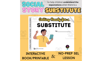 Substitute | Setting Behavior Expectations | Interactive Book