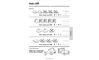 Subtraction Facts 1-18 Printable Workbook