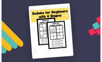 Sudoku for Beginners with 4 Shapes