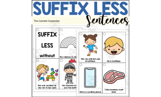 Suffix LESS Sentence Reading Rings