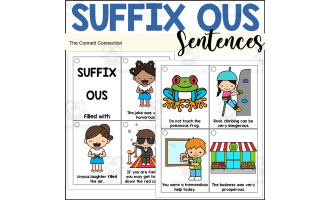 Suffix OUS Sentence Reading Rings