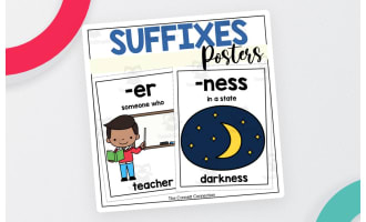 Suffixes Posters