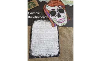 Sugar Skull Writing Activity