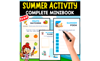 SUMMER ACTIVITY BOOK | FOR KIDS