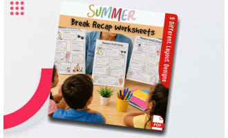Summer Break Recap | Summer Reflection Writing Activities | Back to sc