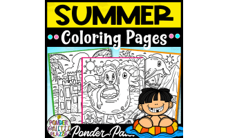 Summer Coloring Pages