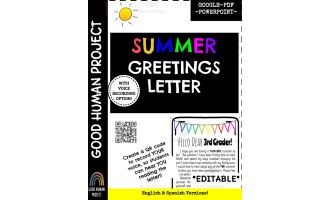 Summer Greetings Letter