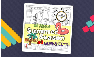 Summer No-Prep ELA Worksheets