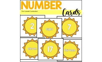Summer Number Cards