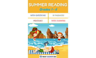 Summer Reading for Grades 1-6 (Bundle)