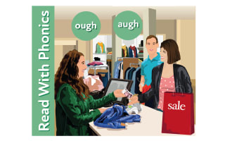Summer Sales: Learn The Phonic Sound ough and augh (rough, laugh)