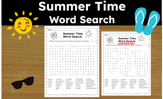 Summer Word Search