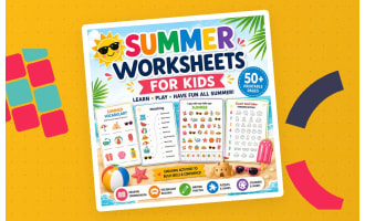 Summer Worksheets for Kids | Printable Activities for K-3 Learning