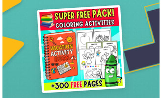 SUPER BOOK OF ACTIVITIES | Coloring for KIDS