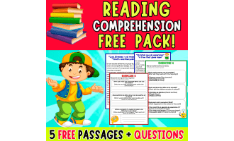 SUPER FREE PACK | 5 TEXTS + QUESTIONS | SPA+ENG