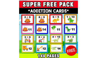 SUPER FREE PACK | ADDITION CARDS | 144 PAGES