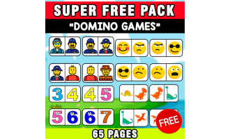 SUPER FREE PACK | DOMINO GAMES | 65 PAGES