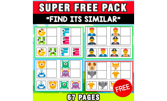 SUPER FREE PACK | FIND ITS SIMILAR | 67 PACK