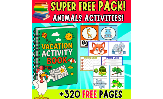 SUPER FREE PACK | Only Animals Activities FOR KIDS!
