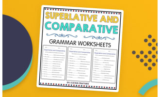 Comparative & Superlative Adjectives – Grade 2 Pack