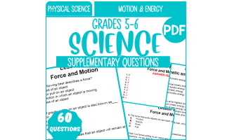 Supplementary Materials for Motion and Energy (PDF)