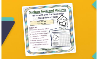 Volume and Surface Area Worksheet - Doghouse Math