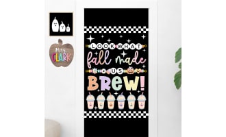 Swiftie Fall Bulletin Board Kit, Door Decoration, or Poster