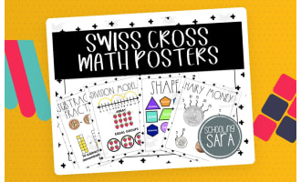 Swiss Cross Math Posters