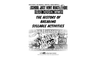 Syllable Activities: The History of Hip Hop Dance | Nonfiction Passage with Questions