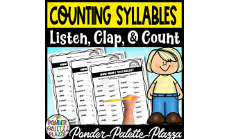 Syllables Counting - Back to School Activities