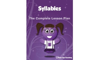 Syllables Lesson Plan