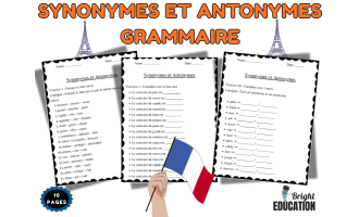 Synonymes et Antonymes – Synonyms and Antonyms (French Grammar)