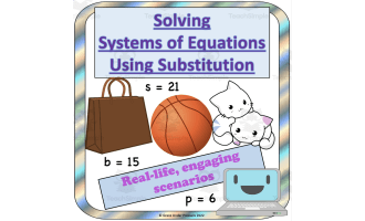 Systems of Equations – Word Problems by Substitution