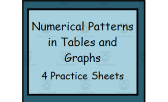 Tables and Graphs: Numerical Patterns