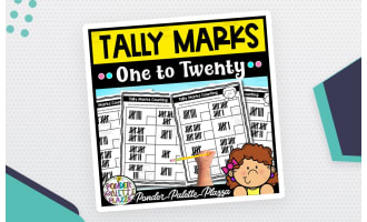 Tally Marks Counting 1 to 20 – Practice Worksheet