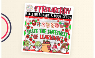 Strawberry Bulletin Board – Taste the Sweetness Kit