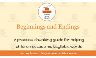Teaching Prefixes and Suffixes for Reading Longer Words