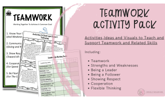 Teamwork Activities Pack | Activities, Ideas and Visuals