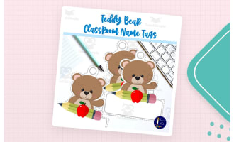 Teddy Bear Classroom Name Tags