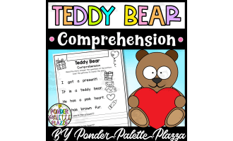 Teddy Bear Reading Comprehension - Valentine Activity