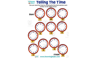 Telling The Time Activity