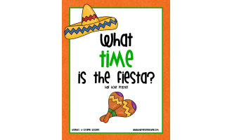 Telling Time To The Half Hour Clock Activity