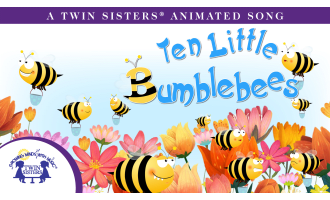 Ten Little Bumblebees Animated Song