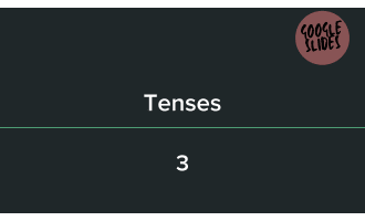 Tenses Sample Lesson - Grammar Grade 5-6 (Slides)