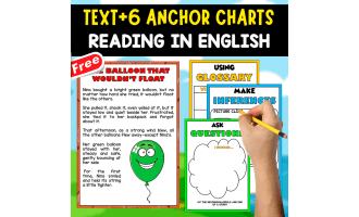 TEXT+6 ANCHOR CHARTS | The Balloon That Wouldn’t Float