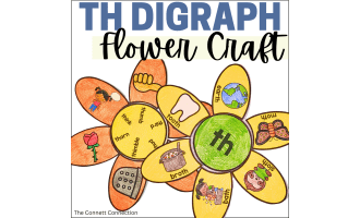 TH Digraph Flower Craft